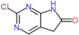 2-chloro-5,7-dihydro-6H-pyrrolo[2,3-d]pyrimidin-6-one