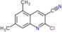 2-chloro-5,7-dimethylquinoline-3-carbonitrile