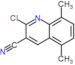 2-chloro-5,8-dimethylquinoline-3-carbonitrile