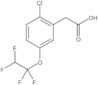 2-Chloro-5-(1,1,2,2-tetrafluoroethoxy)benzeneacetic acid
