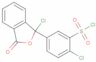 2-Chloro-5-(1-chloro-1,3-dihydro-3-oxo-1-isobenzofuranyl)benzenesulfonyl chloride