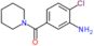 (3-amino-4-chlorophenyl)(piperidin-1-yl)methanone