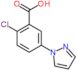 2-chloro-5-(1H-pyrazol-1-yl)benzoic acid