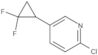 2-Chloro-5-(2,2-difluorocyclopropyl)pyridine