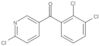 (6-Chloro-3-pyridinyl)(2,3-dichlorophenyl)methanone