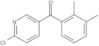 (6-Chloro-3-pyridinyl)(2,3-dimethylphenyl)methanone