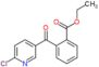 Ethyl 2-[(6-chloro-3-pyridinyl)carbonyl]benzoate