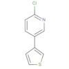 Pyridine, 2-chloro-5-(3-thienyl)-
