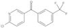 (6-Chloro-3-pyridinyl)[3-(trifluoromethyl)phenyl]methanone