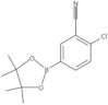 2-Chloro-5-(4,4,5,5-tetramethyl-1,3,2-dioxaborolan-2-yl)benzonitrile