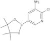 2-Chloro-5-(4,4,5,5-tetramethyl-1,3,2-dioxaborolan-2-yl)-3-pyridinamine