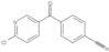 4-[(6-Chloro-3-pyridinyl)carbonyl]benzonitrile