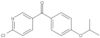 (6-Chloro-3-pyridinyl)[4-(1-methylethoxy)phenyl]methanone