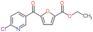 Ethyl 5-[(6-chloro-3-pyridinyl)carbonyl]-2-furancarboxylate