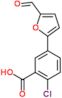 2-chloro-5-(5-formylfuran-2-yl)benzoic acid