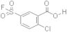 2-Chloro-5-(fluorosulfonyl)benzoic acid