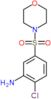 2-chloro-5-(morpholin-4-ylsulfonyl)aniline