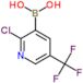[2-chloro-5-(trifluoromethyl)pyridin-3-yl]boronic acid