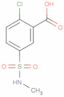 2-Chloro-5-[(methylamino)sulfonyl]benzoic acid