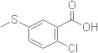 2-chloro-5-(methylthio)benzoic acid