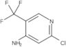 2-Chloro-5-(trifluoromethyl)-4-pyridinamine