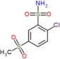 2-chloro-5-(methylsulfonyl)benzenesulfonamide