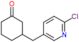 3-[(6-Chloro-3-pyridinyl)methyl]cyclohexanone