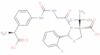 (2R,4R)-3-[2-[[3-[(1S)-1-carboxyethyl]phenyl]carbamoylamino]acetyl]-2-(2-fluorophenyl)-4-tert-buty…