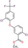 methyl 2-chloro-5-[2-chloro-4-(trifluoromethyl)phenoxy]benzoate