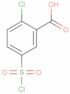 Acido 2-cloro-5-(clorosulfonil)benzoico