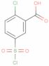 2-chloro-5-(chlorosulphonyl)benzoic acid