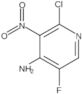 2-Chloro-5-fluoro-3-nitro-4-pyridinamine