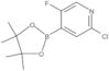 Pyridine, 2-chloro-5-fluoro-4-(4,4,5,5-tetramethyl-1,3,2-dioxaborolan-2-yl)-