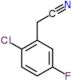 (2-chloro-5-fluorophenyl)acetonitrile