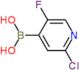 B-(2-Chloro-5-fluoro-4-pyridinyl)boronic acid