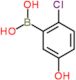 B-(2-Chloro-5-hydroxyphenyl)boronic acid