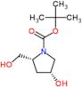 tert-butyl (2R,4R)-4-hydroxy-2-(hydroxymethyl)pyrrolidine-1-carboxylate