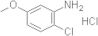 Benzenamine, 2-chloro-5-methoxy-, hydrochloride (1:1)