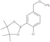 2-[2-Chloro-5-(methoxymethyl)phenyl]-4,4,5,5-tetramethyl-1,3,2-dioxaborolane