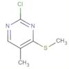 Pyrimidine, 2-chloro-5-methyl-4-(methylthio)-