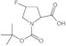 1,2-Pyrrolidinedicarboxylic acid, 4-fluoro-, 1-(1,1-dimethylethyl) ester, (2R,4S)-