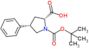 (2R,4S)-1-tert-butoxycarbonyl-4-phenyl-pyrrolidine-2-carboxylic acid