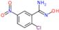 2-chloro-N'-hydroxy-5-nitro-benzamidine