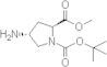 (2R,4S)-1-tert-Butyl 2-methyl 4-aminopyrrolidine-1,2-dicarboxylate