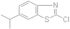 Benzothiazole, 2-chloro-6-(1-methylethyl)-