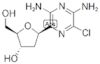 2-CHLORO-6-(BETA-D-2-DEOXYRIBOFURANOSYL)-3,5-DIAMINOPYRAZINE