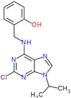 2-({[2-chloro-9-(propan-2-yl)-9H-purin-6-yl]amino}methyl)phenol