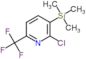 2-chloro-6-(trifluorométhyl)-3-(triméthylsilyl)pyridine