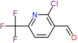 3-pyridinecarboxaldehyde, 2-chloro-6-(trifluoromethyl)-