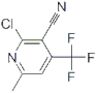 2-Chloro-6-methyl-4-(trifluoromethyl)-3-pyridinecarbonitrile